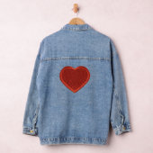 Patch Cœur Brodé – Effet de Broderie Riche (Hangar)