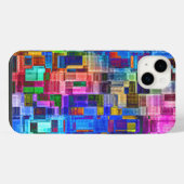 Patch coloré travail iPhone / coque ipad (Verso Horizontal)