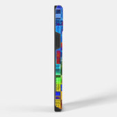 Patch coloré travail iPhone / coque ipad (Côté droit)