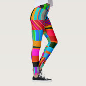 Patch croisé Leggings colorés (Droite)