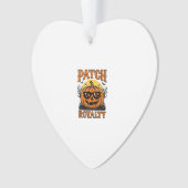 Patch de citrouille d'Halloween Chemise de citroui (devant)