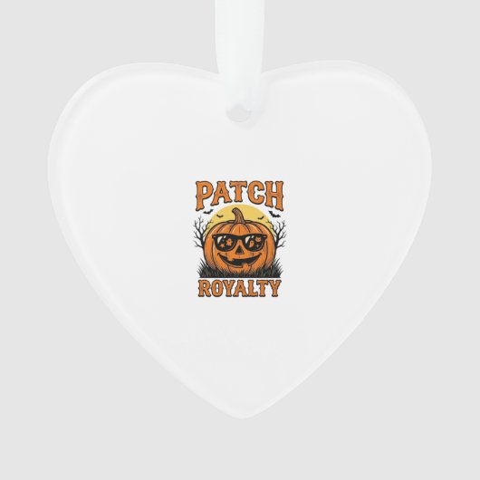 Patch de citrouille d'Halloween Chemise de citroui (devant)