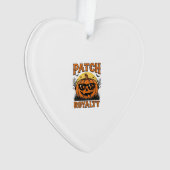 Patch de citrouille d'Halloween Chemise de citroui (devant)