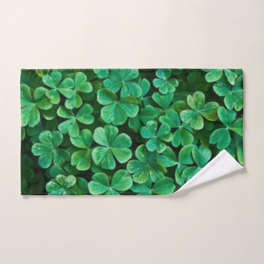 Patch de fermeture de la Saint-Patrick (Serviette à main)