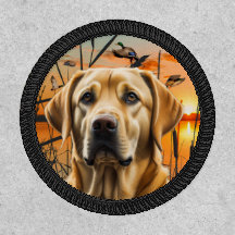 Patch de trieur Labrador jaune