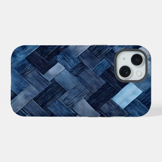 Patch en Denim Bleu (Verso Horizontal)