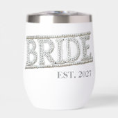 Patch Faux Pearl Brodé de mariée (Avant)