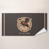 Patch Flying Moose Aviation (Serviette de bain)