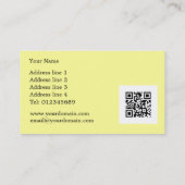 Patch of Blue Sky Custom Visitekaartjes (Achterkant)