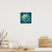 Patch Planet — Affiche d'art sur les correctifs de (Cuisine)