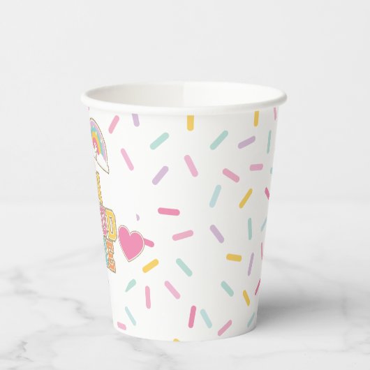 Patch Preppy op Cloud Nine 9e verjaardag Papieren Bekers (Links)