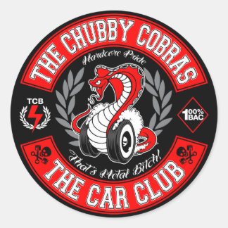 Patch Red 3" Ronde Sticker