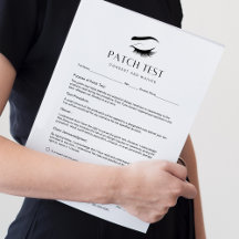Patch Test Client Toestemming Formulier Waiver 40 