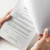 Patch Test Client Toestemming Formulier Waiver 40  Notitieblok