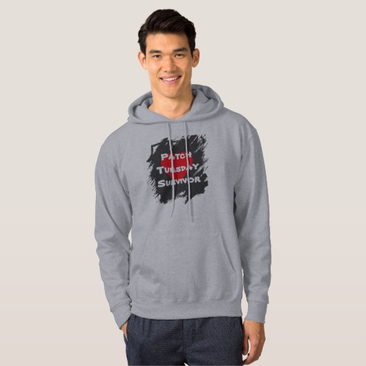 Patch Tuesday Cybersecurity Sweat - shirt à capuch (Devant entier)