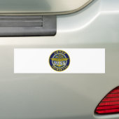 Patch van het 3e Technisch College Bumpersticker (Op auto)