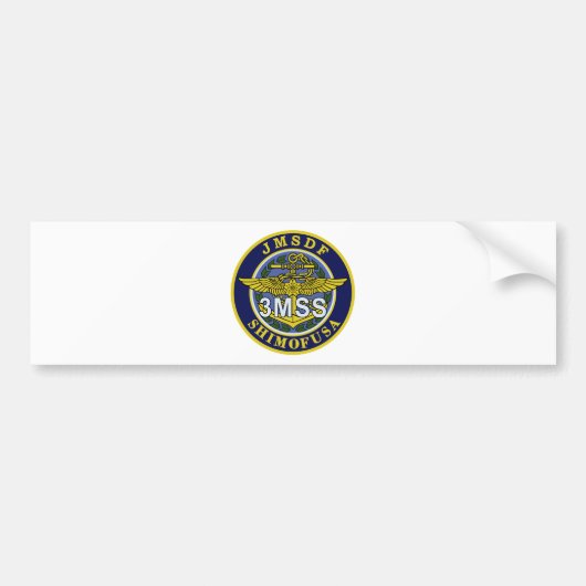 Patch van het 3e Technisch College Bumpersticker (Voorkant)