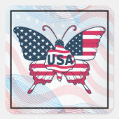 Patch Vierkante Sticker (Voorkant)