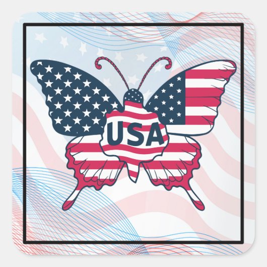 Patch Vierkante Sticker (Voorkant)