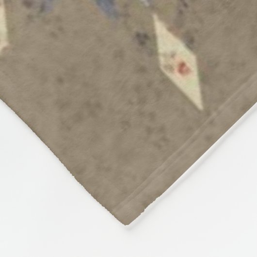 PATCH WORK QUILT (Simular) Vluchtdeklagers Fleece Deken (Hoek)