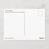 Patches Dahlia Briefkaart (Achterkant)