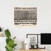 Patchogue, NY Panoramic Map - 1906 Poster (Thuiskantoor)