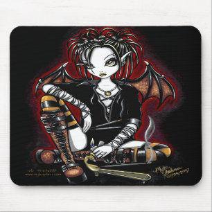 Patchouli Dark Faery Incense Fantasy Mousepad Muismat