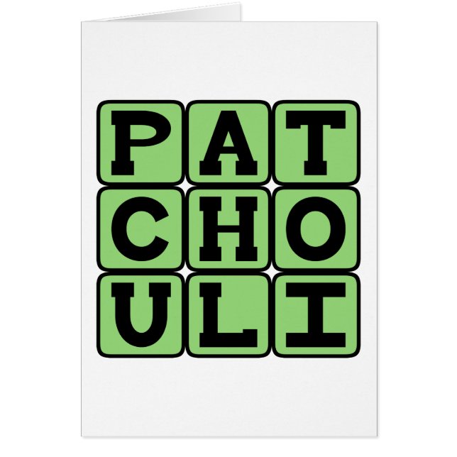 Patchouli, Hippie Olie (Voorkant)