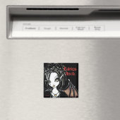 "Patchouli" Magnet de fées gothique (In Situ (Lave-vaisselle))