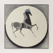 patchpaardendruk legpuzzel (Verticaal)
