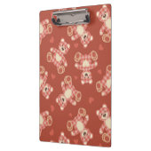 Patchwerkpatroon beer klembord (Links)