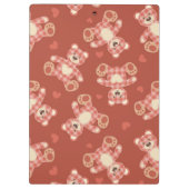 Patchwerkpatroon beer klembord (Achterkant)