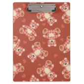 Patchwerkpatroon beer klembord (Voorkant)