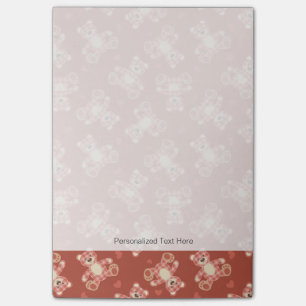 Patchwerkpatroon beer post-it® notes