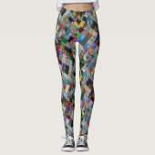 PATCHWORK-10-D LEGGINGS (Voorkant)