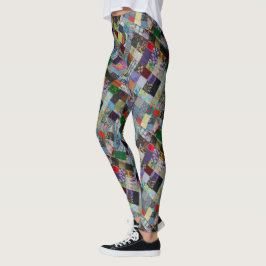 PATCHWORK-10-D LEGGINGS