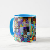 PATCHWORK-1 MONOGRAM GAIL MUG (Devant gauche)