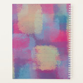 Patchwork Abstrait avec Carnet de nom (Dos)
