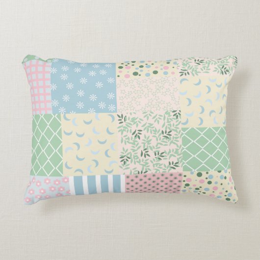 Patchwork Accent Kussen (Voorkant)