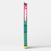 patchwork-achtergrond met verschillende patronen Case-Mate iPhone case (Achterkant / Links)