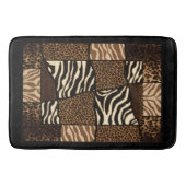 Patchwork African Animal Pattern Badmat (Voorkant)