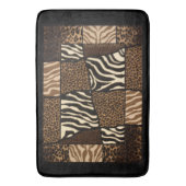 Patchwork African Animal Pattern Badmat (Voorkant Verticaal)