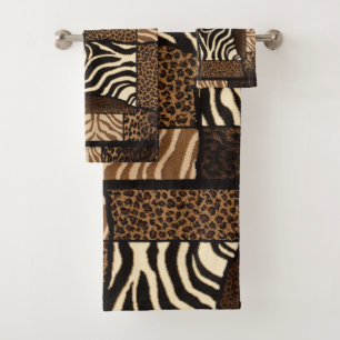 Patchwork Animal Africain Motif- Bold & Culturel