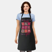 Patchwork Arts and Crafts Schort (Gedragen)
