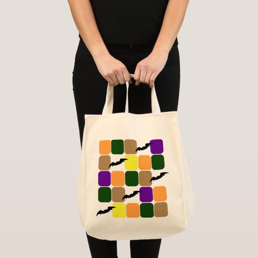 Patchwork Bats Tote Bag (Voorkant (product))