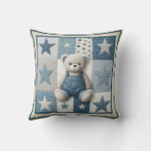 Patchwork Bear Pillow Kussen (Achterkant)