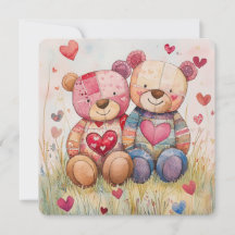 Patchwork Beren Valentijnsdag