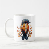 Patchwork Bird Mug (Gauche)