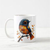 Patchwork Bird Mug (Gauche)