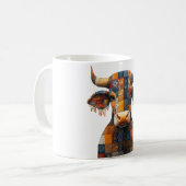 Patchwork Bull Mug (Devant gauche)
